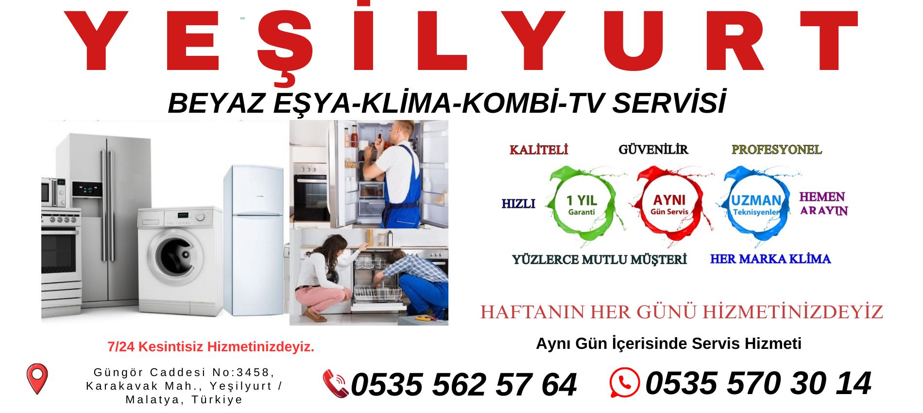 MalatyaYesilyurt BeyazEşya